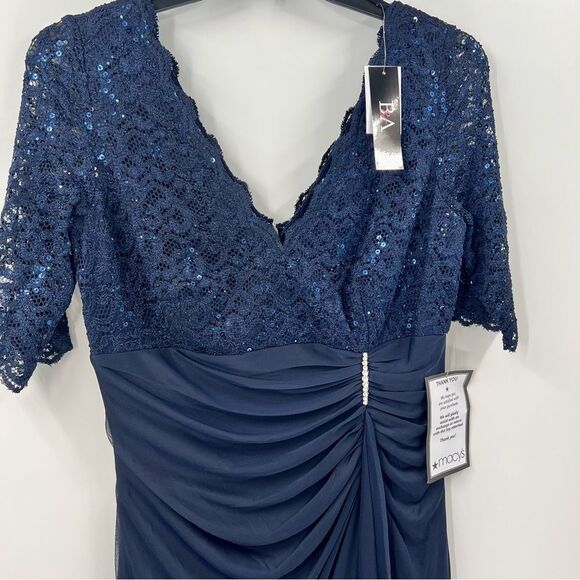 Betsy & Adam Lace Bodice Dress - Picture 5 of 8